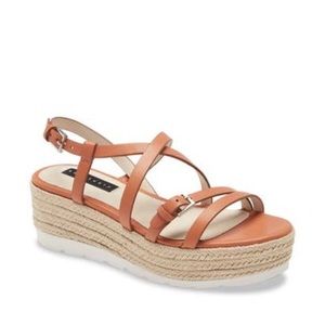 NWT Sanctuary Aerial Platform Espadrille Sandal Rose 5.5